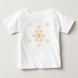 Pour Bébé Snowflakes Baby Fine Jersey T-shirt