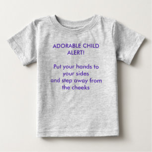 Pour Bébé T-shirt adorable d'enfant