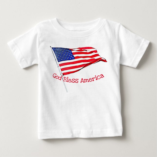 Pour Bébé T-shirt américain (Devant)