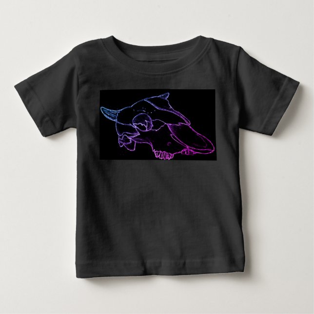 Pour Bébé T-shirt Bison infantile (Devant)