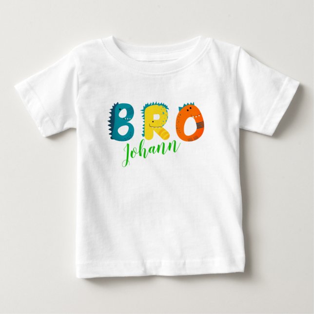 Pour Bébé T-shirt BRO (Devant)