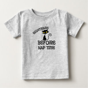 Pour Bébé T-Shirt Chat Noir Halloween