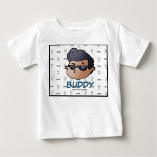 Pour Bébé T-shirt cool points garçon portant des lunettes de
