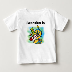 Pour Bébé T-shirt customisé Boy Clown 2nd Birthday