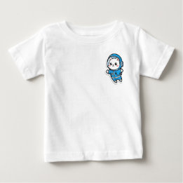 Pour Bébé T-Shirt Cute Astronaut Cat Kawaii For Baby