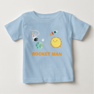Pour Bébé T-shirt d'anniversaire de l'espace extra-atmosphér