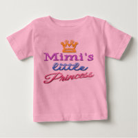 T-shirt de la petite princesse de Mimi