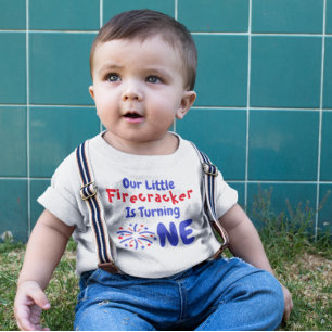 Pour Bébé T-shirt de Little Firecracker