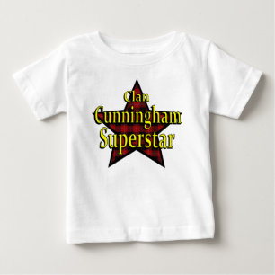 Pour Bébé T-shirt de nourrisson de superstar de Cunningham