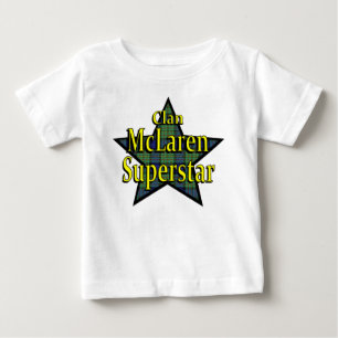 Pour Bébé T-shirt de nourrisson de superstar de McLaren de
