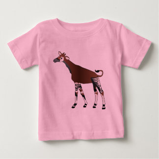 Pour Bébé T-shirt de nourrisson d'okapi