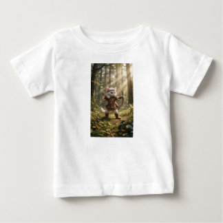 Pour Bébé T-Shirt Dessin Animé Enfant Archer Chat Ranger