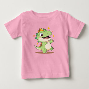 Pour Bébé T-shirt Dinosaure