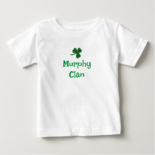 Pour Bébé T-shirt du trèfle du clan Murphy