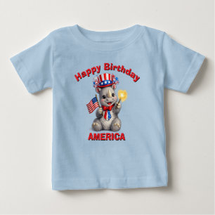 Pour Bébé T-Shirt Enfant Patriote Rhinocéros (5aj)