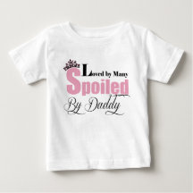 T-shirt fille de papa (bébé)