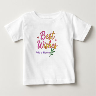 Pour Bébé T-shirt fille Meilleurs Vœux