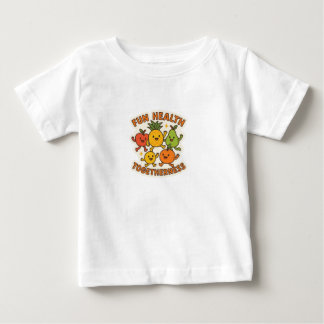 Pour Bébé T-shirt Fun Fruit Dance Party – Célébrer la Santé