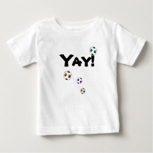 Pour Bébé T-Shirt Funky Ballon de Football Yay