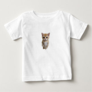 Pour Bébé T-shirt Graphique Chat Innocent