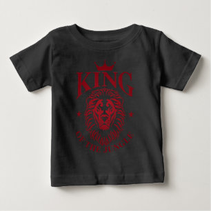 Pour Bébé T-shirt King Of The Jungle Baby