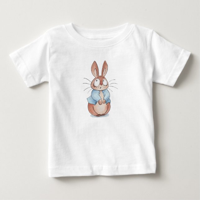 Pour Bébé T-Shirt lapin mignon - Adorable lapin Graphic Tee (Devant)