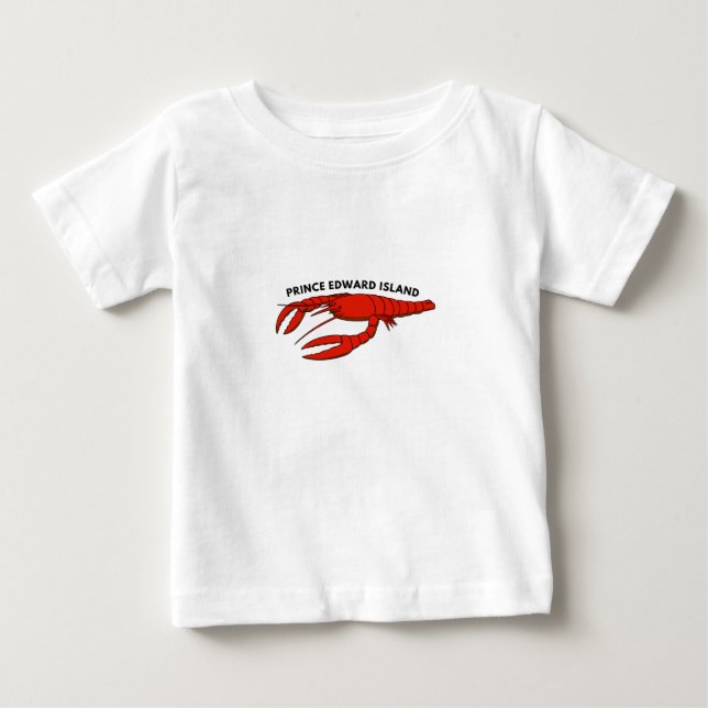 Pour Bébé T-shirt Lobster PEI (Devant)