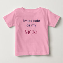 T-shirt Maman trop mignonne