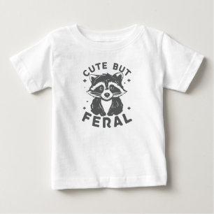 Pour Bébé T-shirt mignon mais sauvage, T-shirt drôle de rato