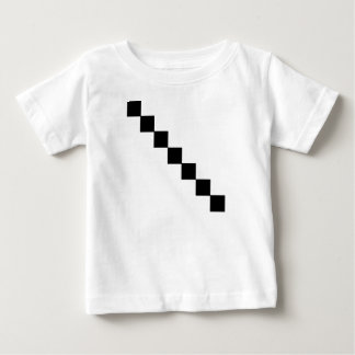 Pour Bébé T-shirt minimal épée Pixel