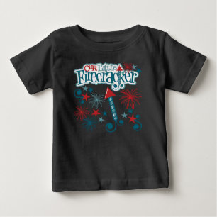 Pour Bébé T-shirt noir 4 juillet Toddler