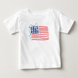 Pour Bébé T-shirt Patriotic Kids avec Drapeau américain et B