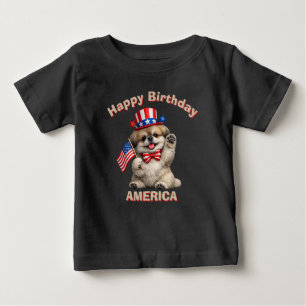 Pour Bébé T-Shirt Pékin (2af) Enfant Patriote