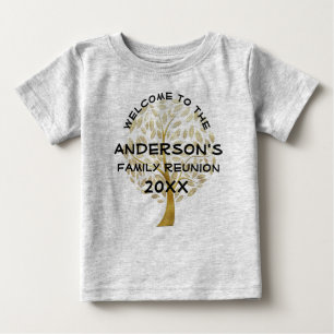 Pour Bébé T-shirt Réunion familiale
