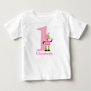 Pour Bébé T-shirt Robot 1er Anniversaire