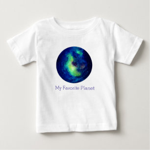 Pour Bébé T-shirt Space Baby Fine Jersey, blanc