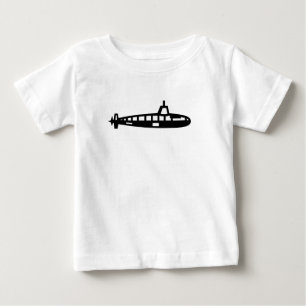 Pour Bébé T-shirt submersible de silhouette