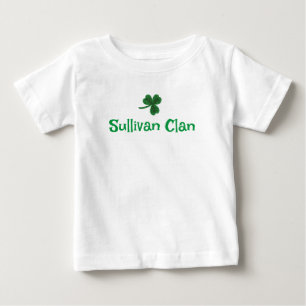 Pour Bébé T-shirt Sullivan Clan Shamrock