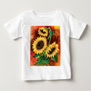 Pour Bébé T-shirt Sunflower Baby