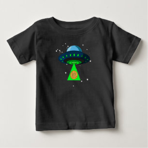Pour Bébé T-shirt UFO Pizza Pick Up