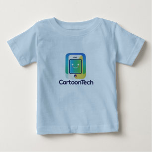 Pour Bébé T-shirt visage de dessin TechToon