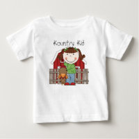 Thème Pays Kountry Kid, T-shirt Grange