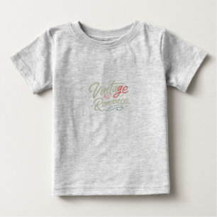 Pour Bébé Vintage Aura : T-Shirt Classic Elegance.