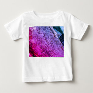 Pour Bébé Vivid oeuvre Abstraite sur T-shirt blanc