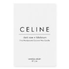 Étiquette de bougie minimaliste Élégant cadeau noi