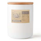 ÉTIQUETTE de miel de qualité alimentaire conforme 