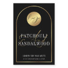 Logo Black & Gold moderne étanche Étiquette produi