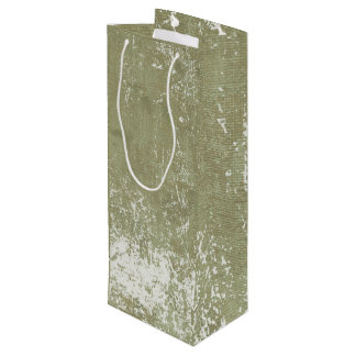 Pour Bouteille Aquarelle Sac cadeau esthétique rustique