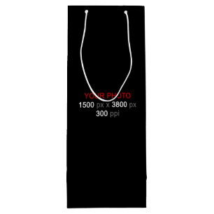 Pour Bouteille Créez votre propre sac cadeau de vin photo