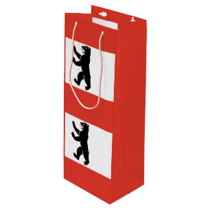 Pour Bouteille Drapeau de Berlin Vin Sac cadeau